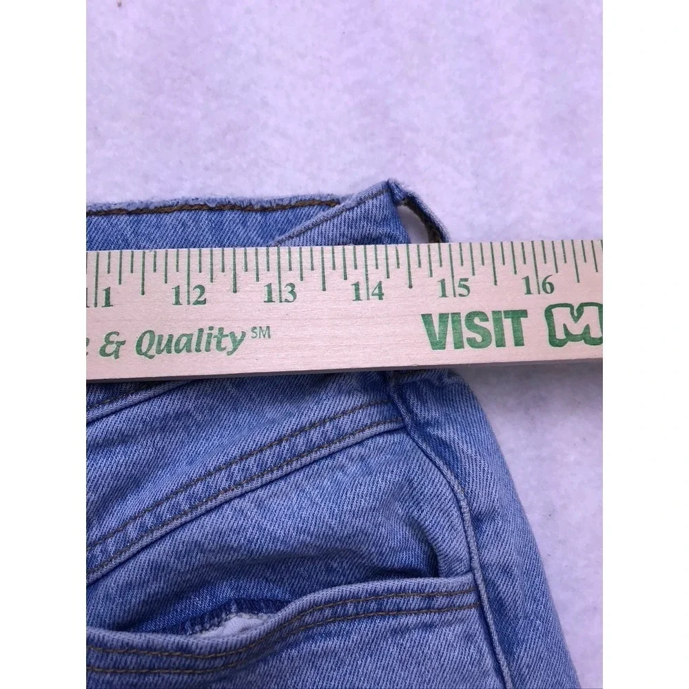Abercrombie & Fitch‎ 90s Straight Jeans Womens 27/4S Light wash Curve Love